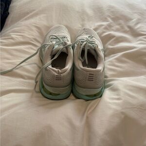 Asics Women's Athletic Shoes - White and Mint